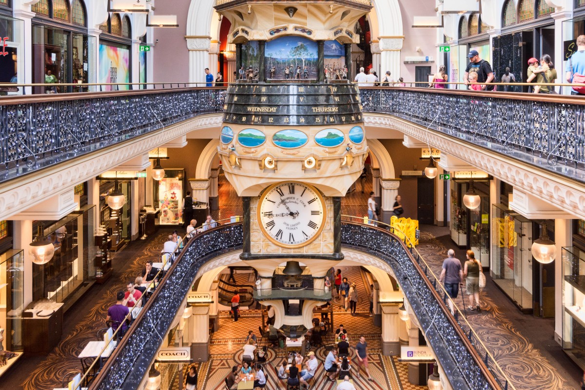 Shopping Mall in Sydney, Australia